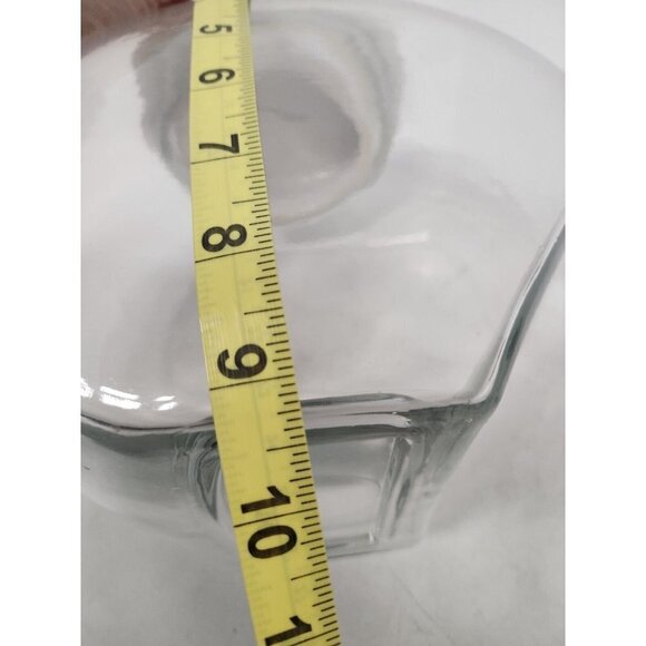 Vintage Anchor Hocking Large Coca Cola Clear Glass Canister Storage Container - Picture 9 of 10